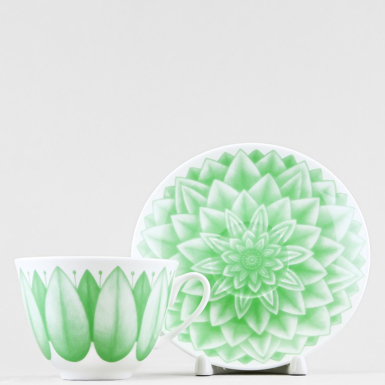 Набор чайно-столовый рис. Aloha Lagoon / Алоха Лагуна, 4 предмета