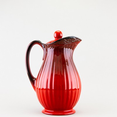 Кувшин с крышкой ф. Афина рис. Красный