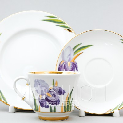 Сервиз чайный ф. Банкетная рис. Ирисы, 20 предметов