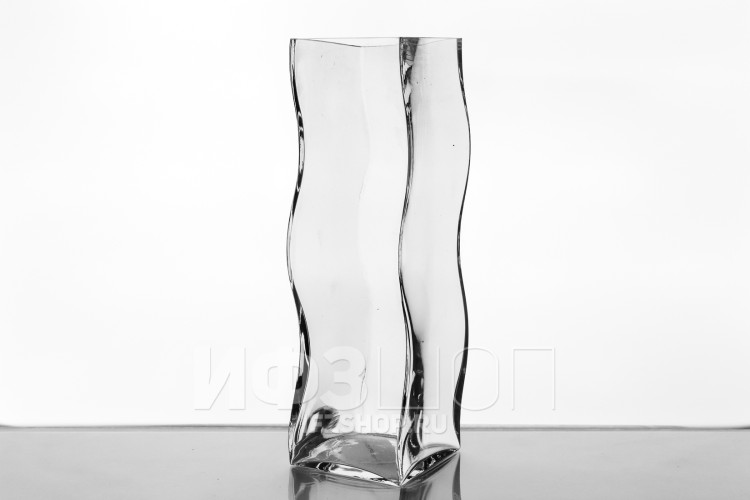 Ваза-квадрат, размер 9х9 см, высота 30 см, форма 9573 