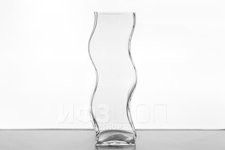 Ваза-квадрат, размер 9х9 см, высота 30 см, форма 9573 