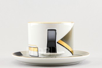Чашка с блюдцем чайная ф. Баланс рис. Проект 3