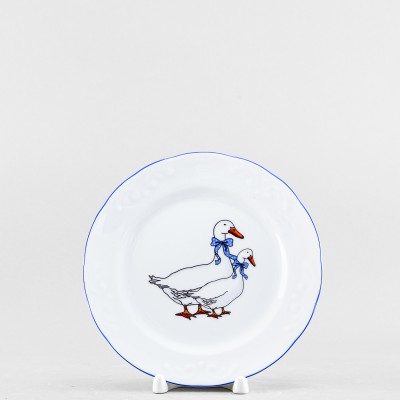 Тарелка плоская 17.5 см ф. Надежда рис. Гуси