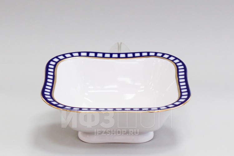 Салатник 1500 мл ф. Молодежная 6-порц. рис. Кобальтовая клетка в Москве