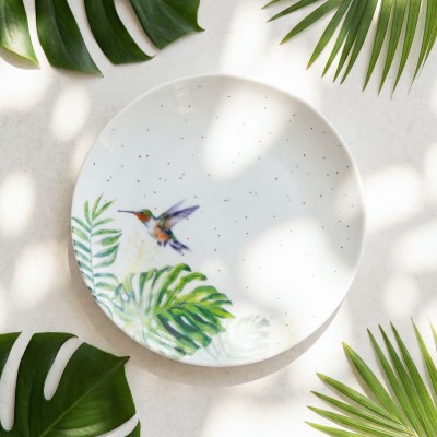 Тарелка плоская 17.5 см ф. Универсал рис. Оазис