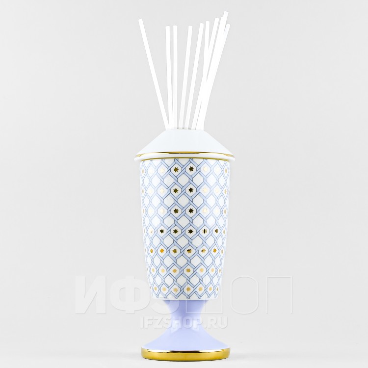 Диффузор ароматический 100 мл, Ванильная дымка (флакон Азур) 