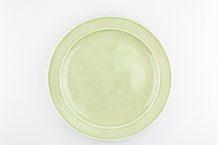 Тарелка плоская 26.5 см ф. Принц рис. Акварель (фисташковый) в Пензе