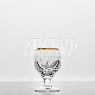 Набор из 6 рюмок 15 мл ф. 5290 серия 900/43 (Цветок с отводкой)