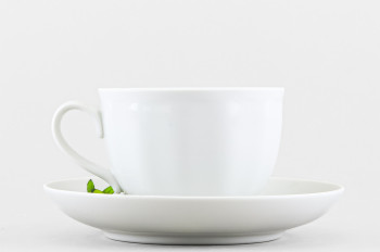 Чашка с блюдцем чайная ф. Гранатовый рис. Оливки