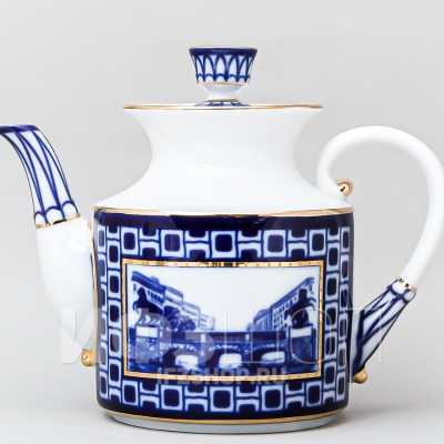 Сервиз чайный ф. Банкетная рис. Мосты Санкт-Петербурга, 20 предметов