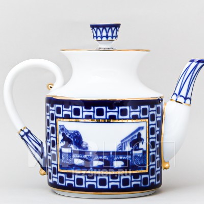 Сервиз чайный ф. Банкетная рис. Мосты Санкт-Петербурга, 20 предметов