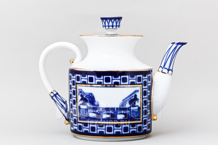 Сервиз чайный ф. Банкетная рис. Мосты Санкт-Петербурга, 20 предметов в Москве