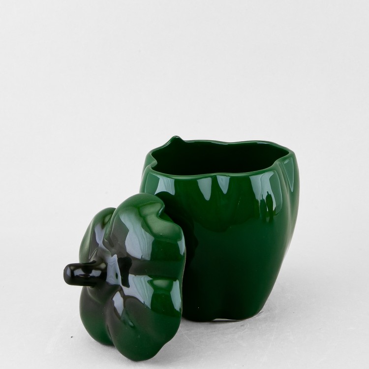 Горшочек для запекания 650 мл ф. Перец рис. Стандарт Зеленый в Москве