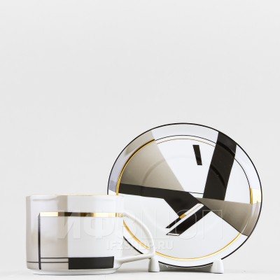 Чашка с блюдцем чайная ф. Баланс рис. Проект 1