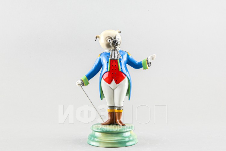 Мопс Бу-Бу (высота 18.5 см) 