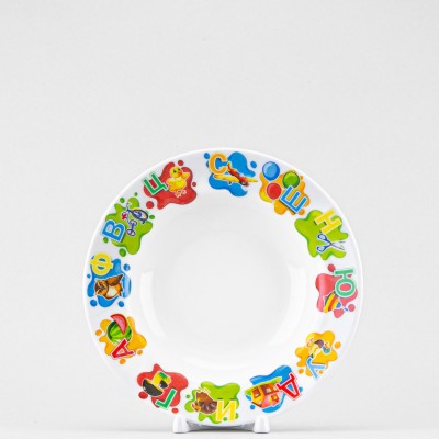 Тарелка глубокая 20 см ф. Идиллия рис. Алфавит