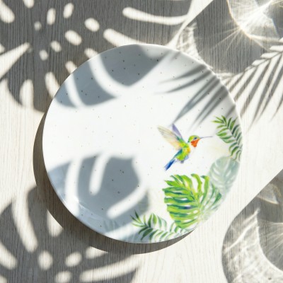 Тарелка плоская 20 см ф. Универсал рис. Оазис