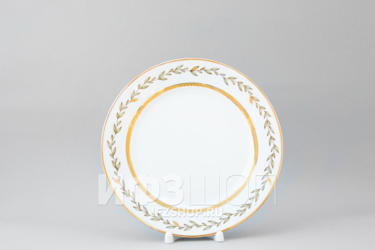 Тарелка плоская 21.5 см ф. Европейская-2 рис. Нефритовый фон в Москве