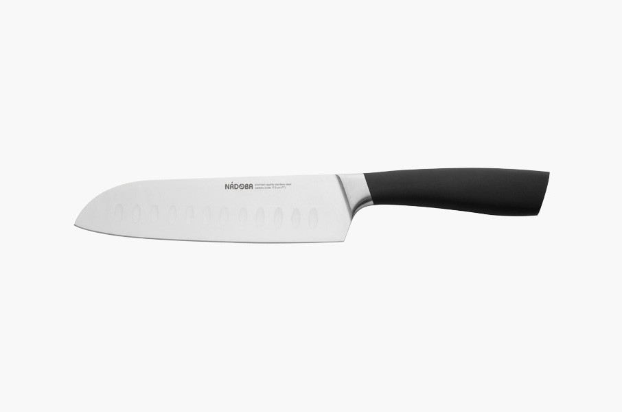 Нож Сантоку, 17.5 см, серия Una