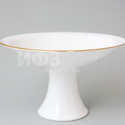 Ваза для фруктов ф. Молодежная малая рис. Золотой кантик