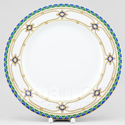 Блюдо круглое 32 см ф. Европейская рис. Морская держава