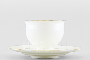 Чашка с блюдцем чайная ф. Айседора рис. Золотая лента