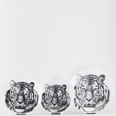 Набор тарелок ф. Универсал рис. Тигр, 3 предмета