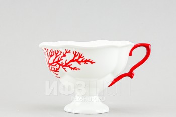 Чашка чайная ф. Наташа рис. Коралл