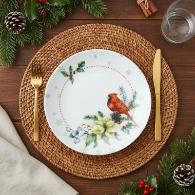 Тарелка плоская 17.5 см ф. Универсал рис. Новый год