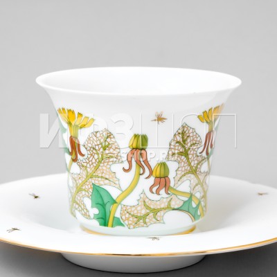 Чашка с блюдцем чайная ф. Юлия рис. Солнечный букет