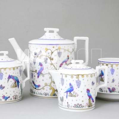 Сервиз чайный ф. Гербовая рис. Нескучный сад, 15 предметов