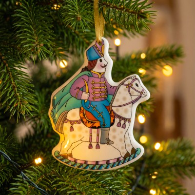 Елочная игрушка ф. Всадник