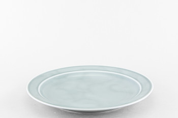 Тарелка плоская 24 см ф. Принц рис. Акварель (темно-серый)