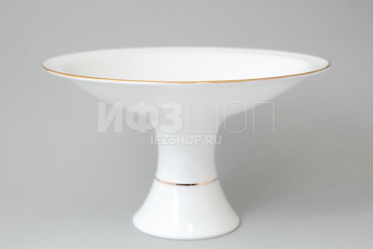 Ваза для фруктов ф. Молодежная большая рис. Золотой кантик в Москве