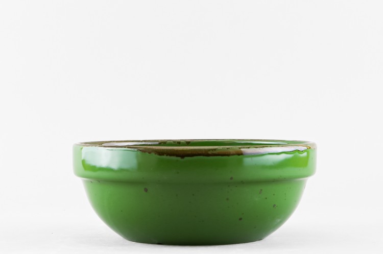 Набор из 4 тарелок глубоких 15.5 см ф. Zuppa рис. Punto verde в Москве