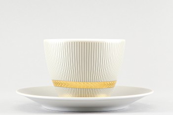 Чашка с блюдцем чайная рис. Фараон / Pharaon