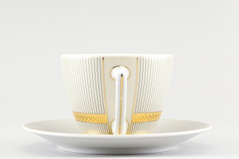 Чашка с блюдцем чайная рис. Фараон / Pharaon