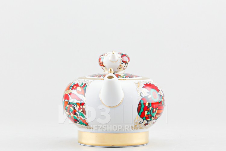 Чайник заварочный ф. Семейный рис. Красный петух (несортный) 