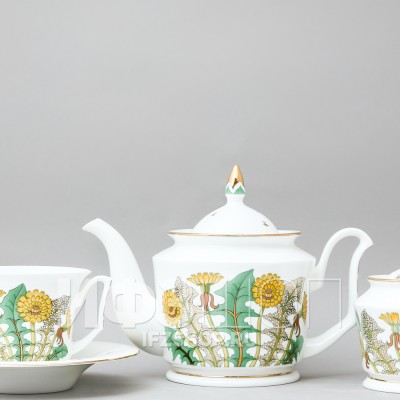 Сервиз чайный ф. Юлия рис. Солнечный букет, 14 предметов