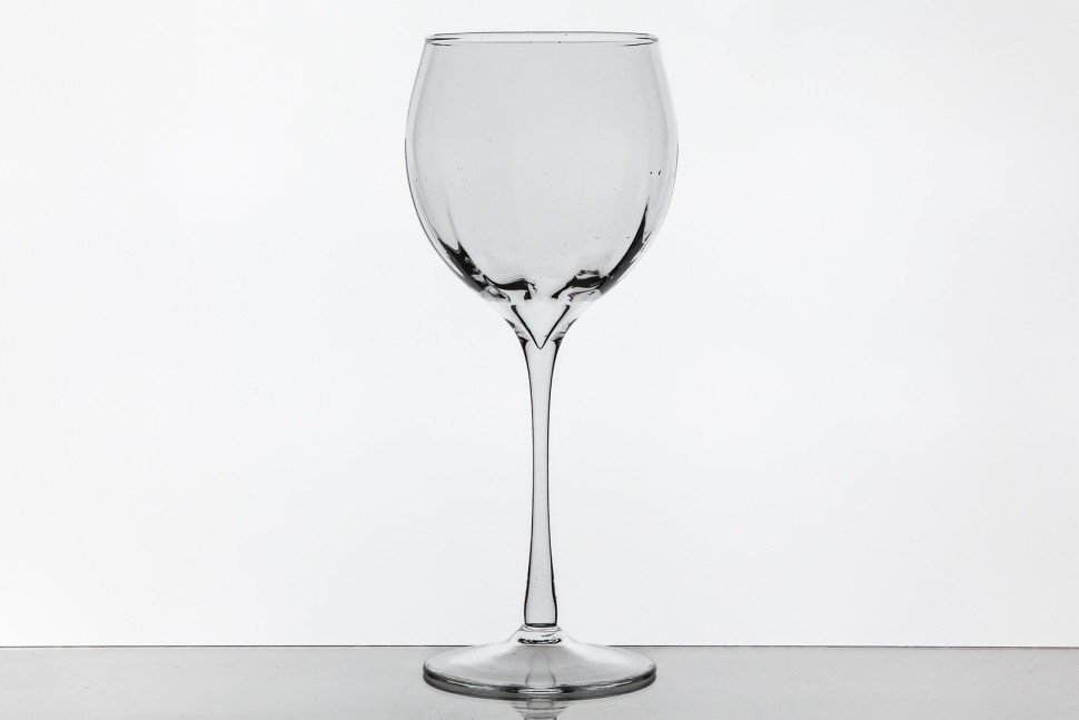 Набор из 6 бокалов для вина 400 мл ф. 6403 серия 200/1 (рифленка)