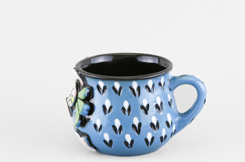 Чашка чайная ф. Забава рис. Сова (голубой цвет)