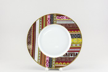 Тарелка плоская 24 см рис. Исфахан / Ispahan