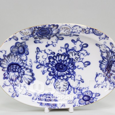 Блюдо овальное 28 х 20 см ф. Молодежная рис. Поющий сад