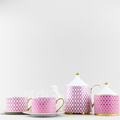 Сервиз чайный ф. Идиллия рис. Астра, 2 персоны 6 предметов