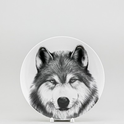 Набор тарелок ф. Универсал рис. Волк, 3 предмета