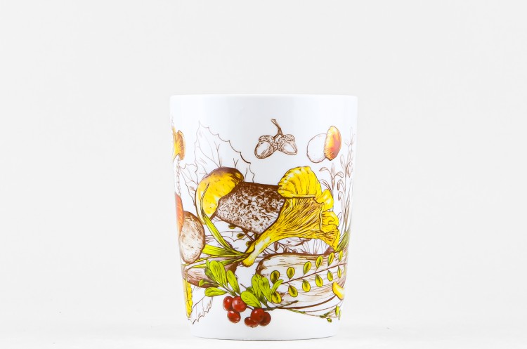 Набор из 4 кружек ф. Конус рис. Грибы в Пензе