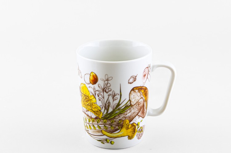 Набор из 4 кружек ф. Конус рис. Грибы в Пензе