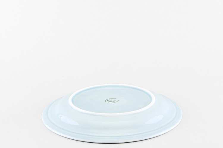 Тарелка плоская 22 см ф. Принц рис. Акварель (светло-голубой) в Пензе