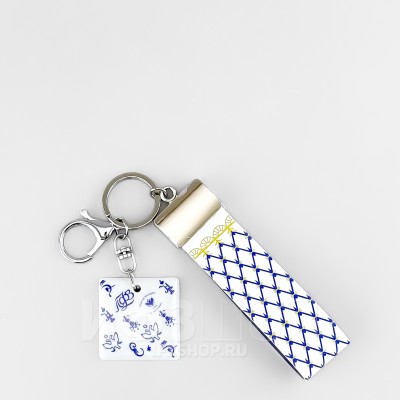 Брелок ф. Квадрат рис. Лого 2