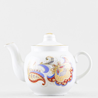 Чайник заварочный ф. Янтарь малый рис. Перо Жар-птицы